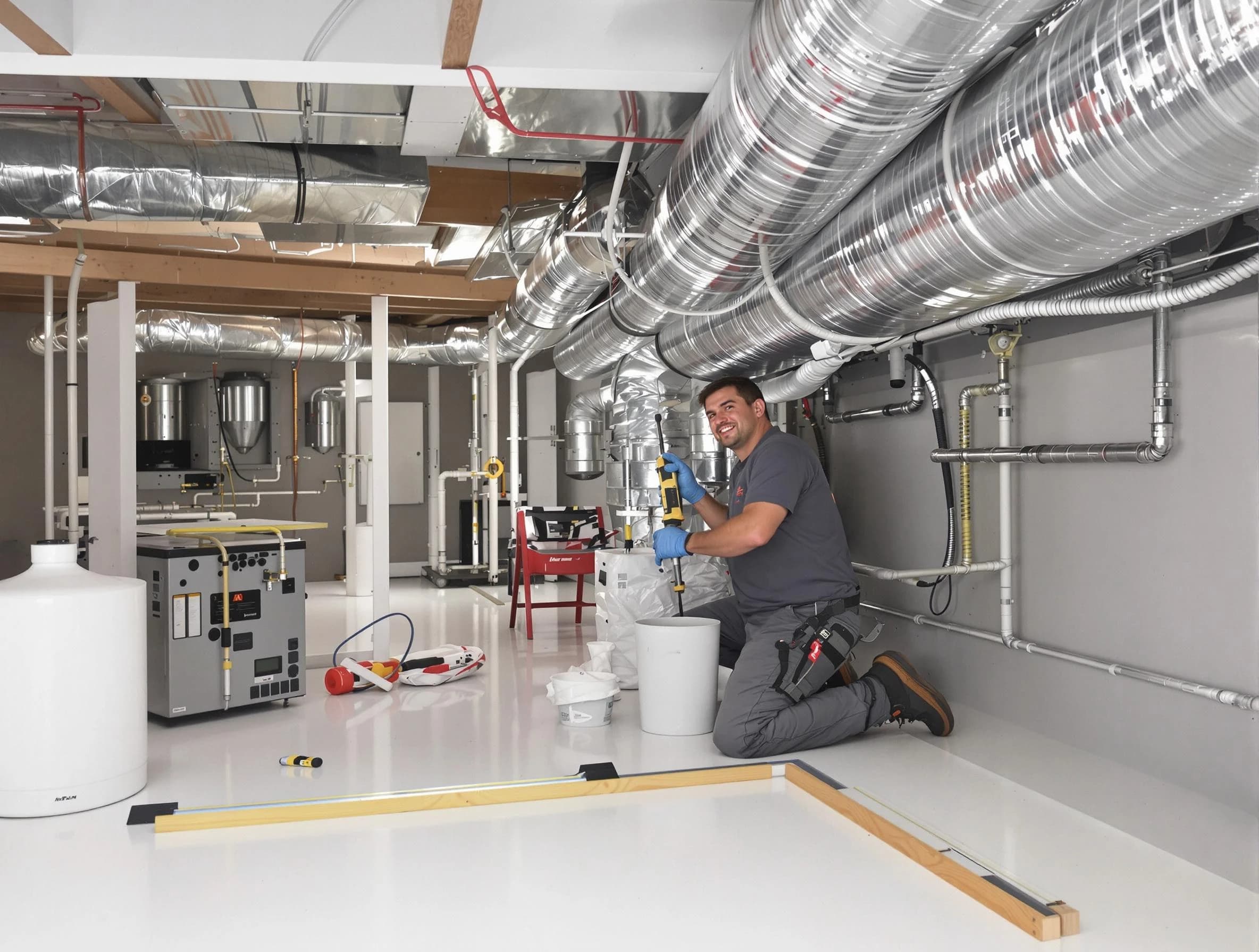 Professional duct sealing service by Dacula Air Duct Cleaning in Dacula