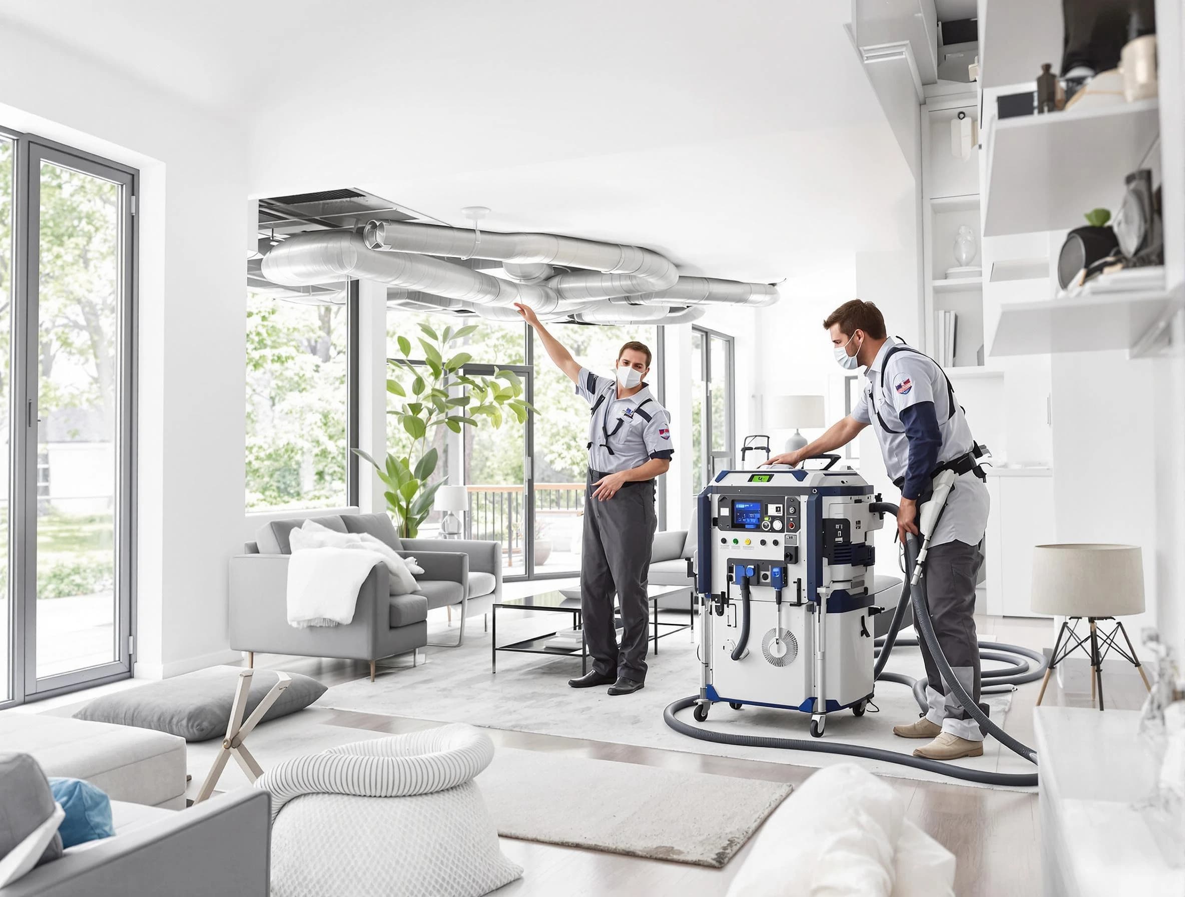 Dacula Air Duct Cleaning professional conducting pure air duct cleaning with state-of-the-art equipment in Dacula