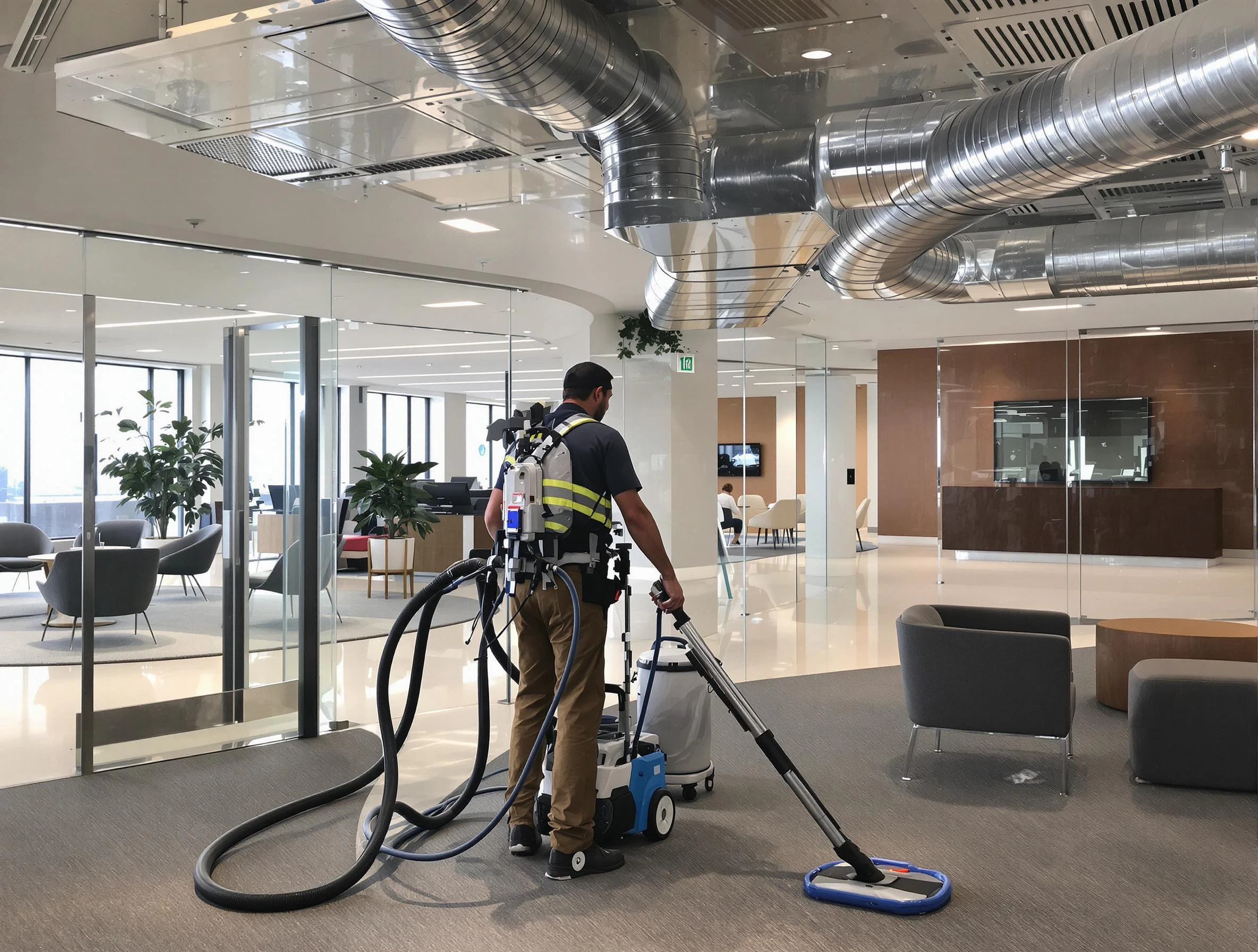 Commercial duct cleaning service by Dacula Air Duct Cleaning in Dacula