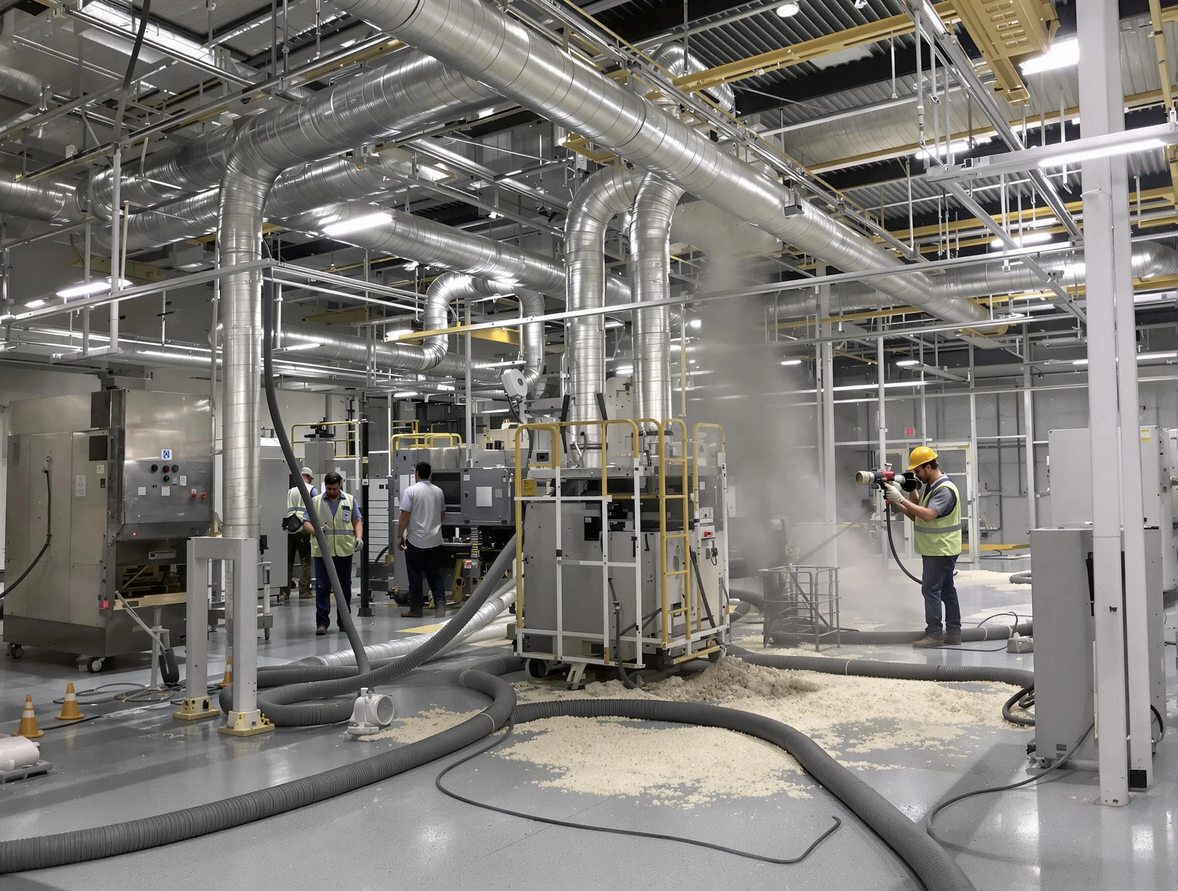 Heavy-duty industrial duct cleaning by Dacula Air Duct Cleaning in Dacula