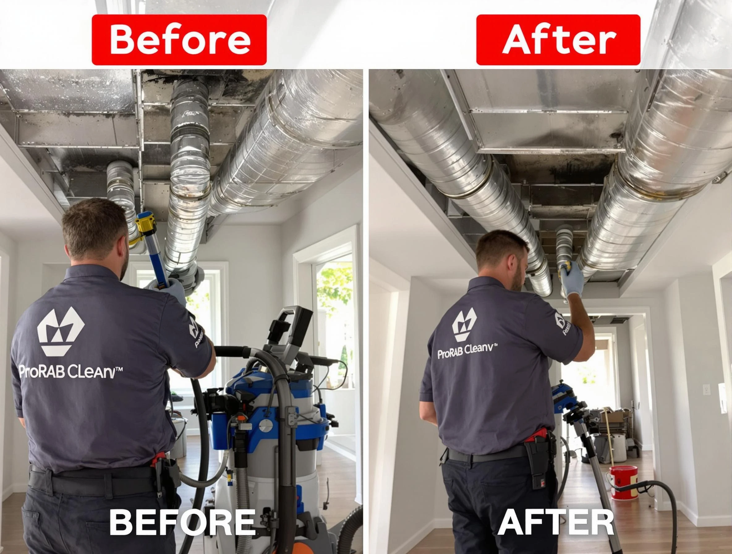 Dacula Air Duct Cleaning expert performing thorough residential duct cleaning in a Dacula home